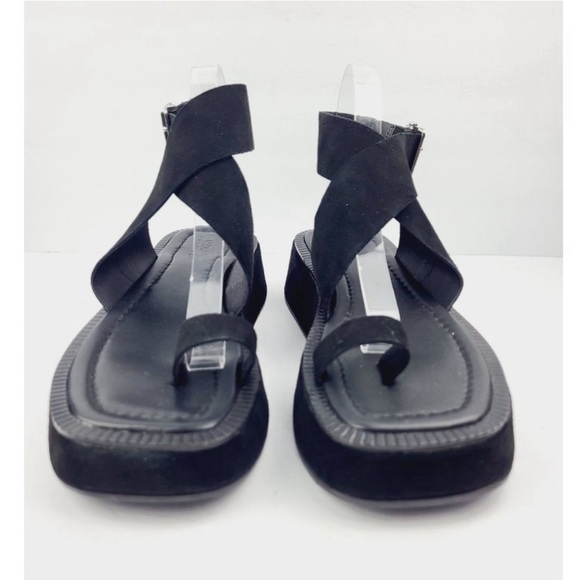 ASOS suede flat platform sandals - Picture 3 of 7
